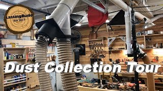 Tour of Woodworking Dust Collection System