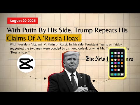 Newspaper Animation on Phone Using Free Capcut (BEGINNER FRIENDLY) 