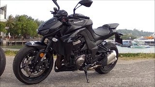 2014 Kawasaki Z1000 stock exhaust