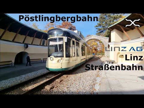 Straßenbahn Linz + Pöstlingbergbahn | Bonde | Ferrovia de adesão | Linz AG | Áustria | Österreich