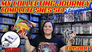 GOING FOR A COMPLETE SUPER NINTENDO (SNES) GAME SET! My Collecting Journey 121/721 EP. 1