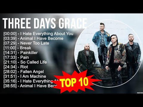 T.h.r.e.e D.a.y.s G.r.a.c.e Greatest Hits ~ Top 100 Artists To Listen in 2023