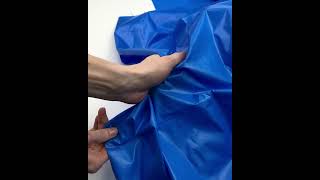 30120 Ткань плащовая MONCLER цвет Electric Blue, плотность 50 гр/м2, ширина 150 см на YouTube