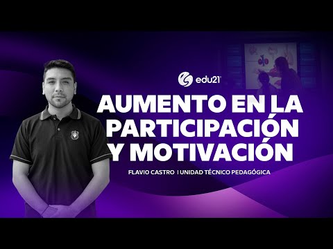 Aumento del 40% en motivación estudiantil