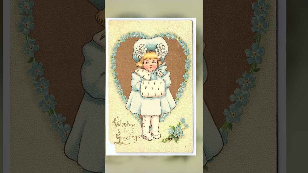 Tuck's Valentine's Postcard, Divided Back, 1908 Video