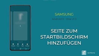 Seite zum Startbildschirm hinzufügen - Samsung [Android 11 - One UI 3]