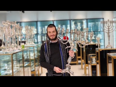 Chanukah with Volvi @heritagesilver1930