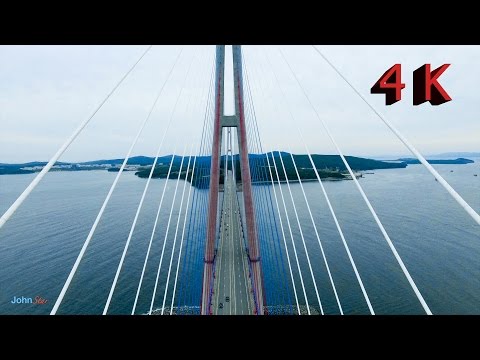 Bridge to Russky Island 2015 (4K) / Мост