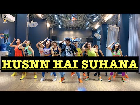 Husnn Hai Suhaana New Dance | Bollywood Zumba | Coolie No.1| VarunDhawan | Sara Ali | Vishal Zumba