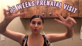 TEEN PREGNANCY 25 WEEKS PRENATAL VISIT | PREGNANT AT 15 💞