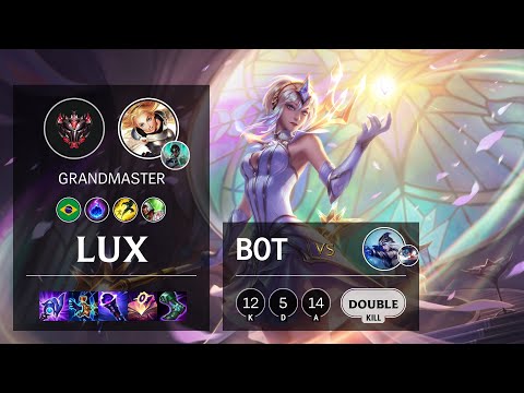 Lux Bot vs Ashe - BR Grandmaster Patch 11.9