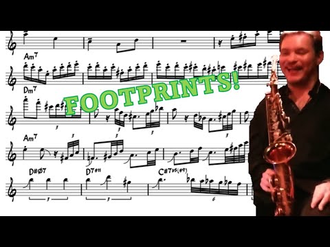 Baptiste Herbin on Footprints - Eb Transcription