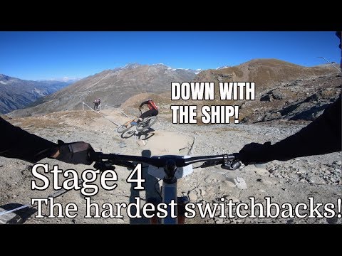 EWS Zermatt Stage 4 Switchback Practice.