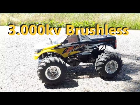 Tamiya TL 01 - Reely Cross Tiger TEST & SPEEDRUN - 3 000KV Brushless 2s Lipo - PURPLE RACING Car