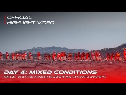 Highlights Day 4 | iQFoil iQFoil Youth&Junior European Championships 2025