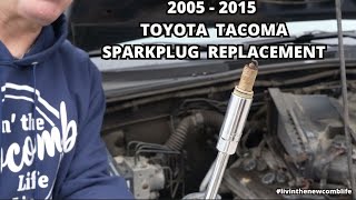 2005-2015 TOYOTA TACOMA SPARKPLUG & IGNITION COIL REPLACEMENT   #157