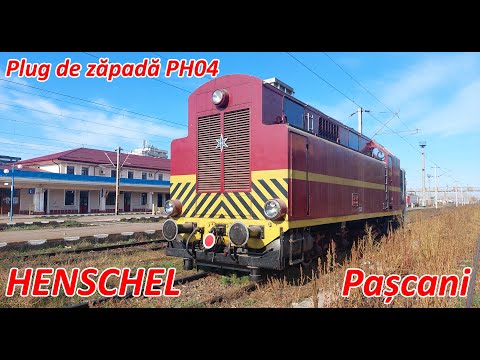 [4K] Plug de zapada Henschel PH04 cu motor Maybach in Pascani [octombrie, 2022]