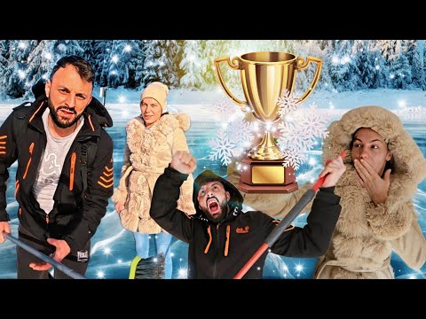 Ice Battle with Mărioara: Curling, Bowling and Hockey in Epic Challenges! ❄️🏆🔥