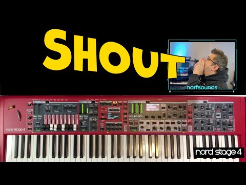Shout Tears For Fears Nord Stage 4 Cover Sounds Demo and Walkthrough