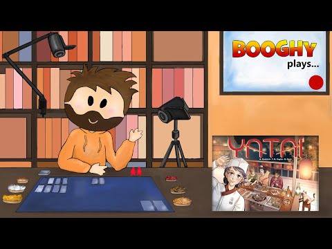 Booghy plays... Yatai(2p, Rules, Playthrough, Review)