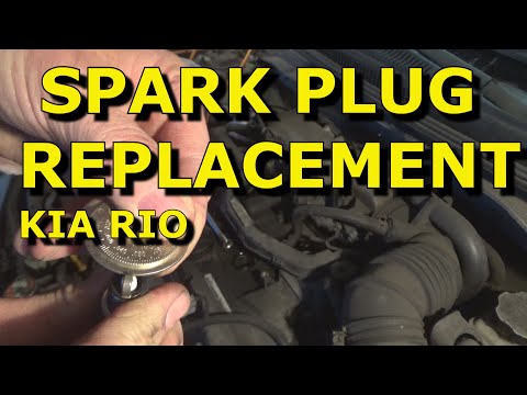 SPARK PLUG REPLACEMENT (KIA RIO 2008)