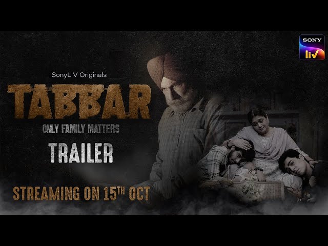 Tabbar | Official Trailer | SonyLIV Originals | Streaming on 15th October