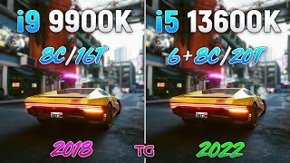 Video thumbnail for Core i5 13600K vs Core i9 9900K - Test in 9 Games by Testing Games