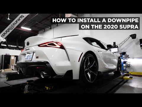 How to Install a Downpipe on a 2020 Supra & Wagner Catted Downpipe Review