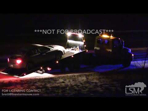 12-15-2017 Clearwater, MN - Accidents from Snow