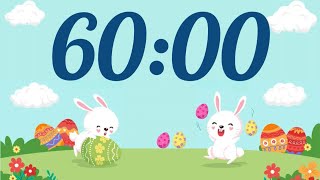 60 minute easter timer with music and alarm