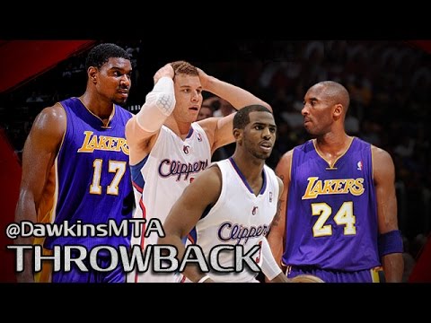 Kobe Bryant & Andrew Bynum vs Chris Paul & Blake Griffin Full Battle 2012.04.04 - 104 Pts Combined!
