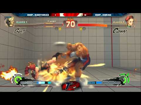Toryuken 2 Day 2 - SSF4AE2012 Top 16 to 8 - EMP_Santhrax vs EMP_KBrad
