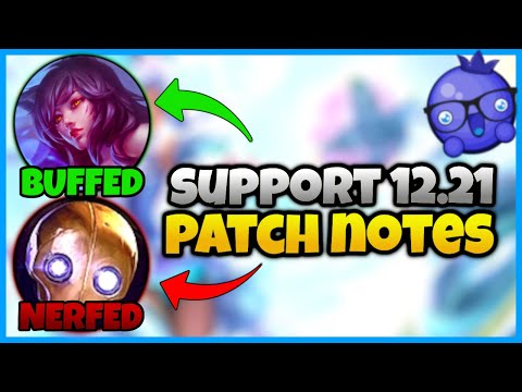 Support 12.21 Tier list - Last Patch of the Season