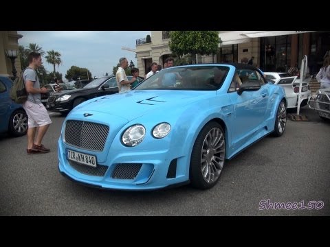 Mansory LE MANSory II - Bright Blue Bentley GTC