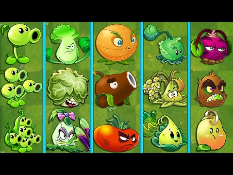 Random 16 Team NOOB - PRO - HACKER Plants Battlez - Who Will Win? - PvZ 2 Challenge