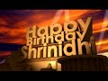 Happy Birthday Shrinidhi