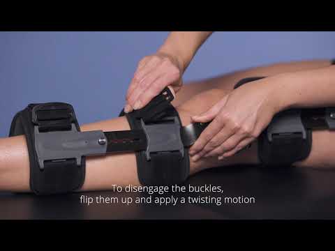 Thuasne ROM-R Post-Operative Knee Orthosis Support V2 L23 Grey