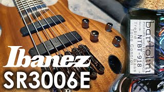 Video thumbnail for Ibanez SR-3006E with Bartolini NTBT-918 sound test (no talking) by Marco Elwray