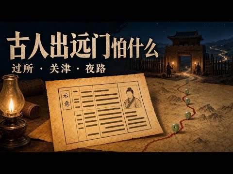 古人的夜晚｜唐朝人的远行前夜：一条路，从来不是说走就走