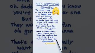 Download lagu 👱‍♀️ Girls Just Wanna Have Fun - Let's  listen to English with Cindy Ruper today mp3