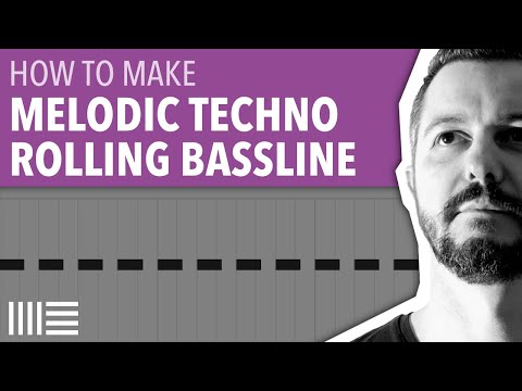 HOW TO MAKE MELODIC TECHNO ROLLING BASSLINE | ABLETON LIVE