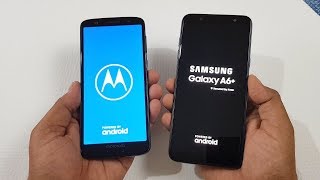 Moto G6 vs Samsung Galaxy A6+ Speed Test !