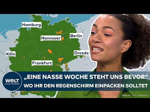 Video Thumbnail: WETTER IN DEUTSCHLAND: Nass und kalt! Hier wird es ungemütlich! Die Aussichten für die Woche