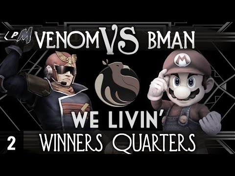 We Livin' #2 - Winners Quarters ft. R3|Venom (Captain Falcon) VS Boringman (Mario)