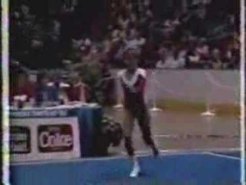 Robin Richter 1986 Olympic Festival Floor Event Finals