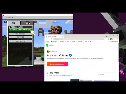 Add a Resource Button to a Minecraft Education World