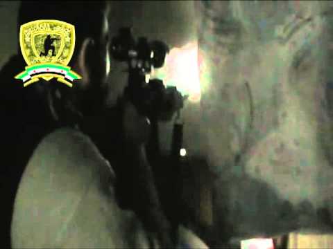 استهداف قناصي لواء الفجر جنود النظام في مدينة داريا في ريف دمشق