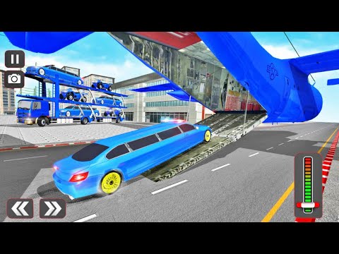 US Police Limo Car Transporter Truck Game - Android Gameplay  walkthrough