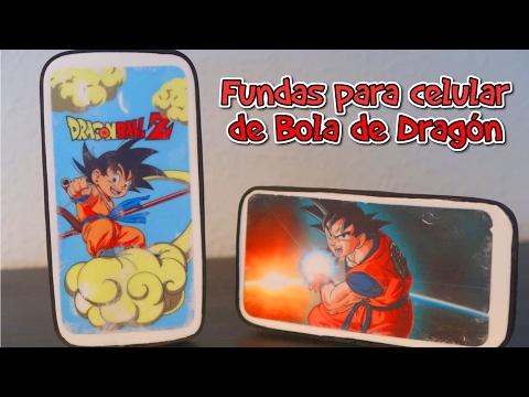 Fundas para celular caseras de Dragon Ball