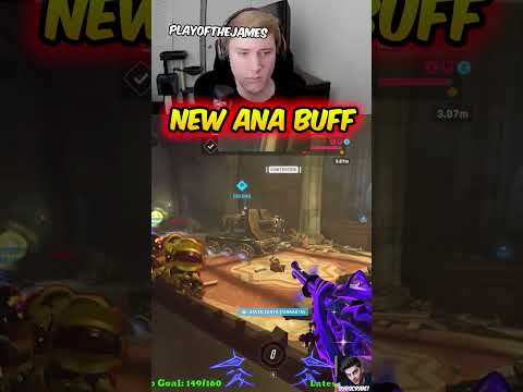 New Ana Nano Boost Speed Buff Is CRAZY #overwatch2